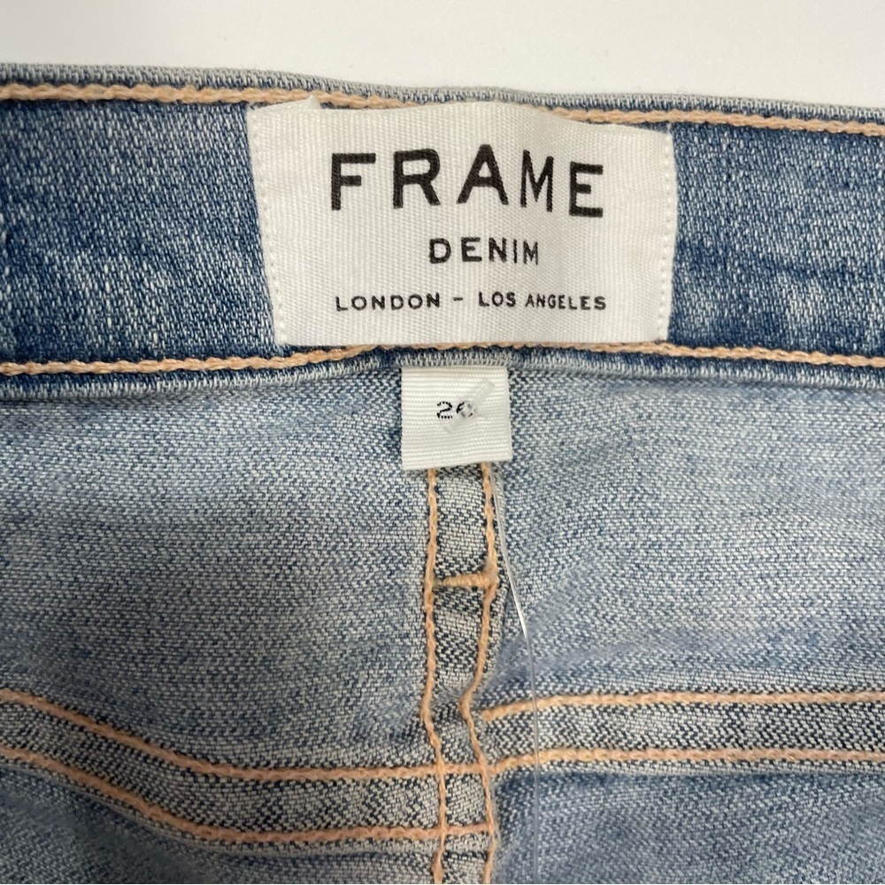 NWT New $235 Frame Le Skinny De Jeanne in Scampi Jeans Size 26 - Picture 6 of 9